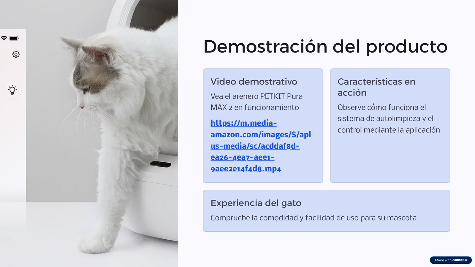 Arenero Petkit Pura Max 2 9 7 Demostracion del producto